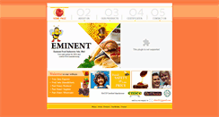 Desktop Screenshot of eminent-foods.com